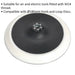 178mm DA Backing Pad for Hook & Loop Discs - M14 x 2mm Thread - Angle Grinder Loops