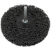 Polycarbide Spindle Wheel - 100mm x 13mm - 6mm Spindle - Paint & Rust Removal Loops