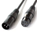 5x 30m 3 Pin XLR Male to Female DMX Lighting Cable DJ Gig LED Signal Light Lead Loops