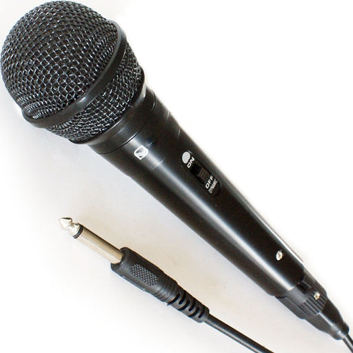 Handheld Dynamic Microphone Wired DJ PA Stage Karaoke & ¼" Cable for Singing Loops