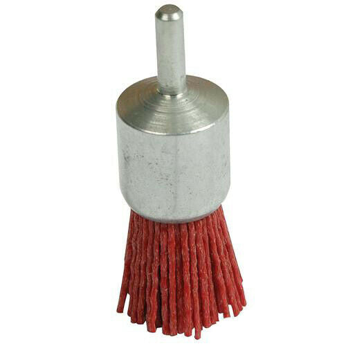 24mm Filament End Brush 6mm Diameter Shank Paint Rust Scale Removal Loops