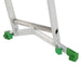 PREMIUM 27 Tread Combination Ladder 3 Section Extension Step Frame & Stairwell Loops