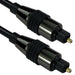 QUALITY 10m Digital Optical Cable Lead Male to Plug SPDIF TOSlink Digital Audio Loops