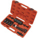 14 Piece Diesel Injector Puller Set - Ball Joint - Slide Hammer - Deep Sockets Loops