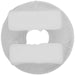 20 PACK White Locking Nut Trim Clip - 10mm x 10mm - Universal Vehicle Fitting Loops