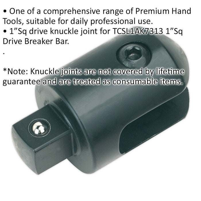 Replacement 1" Sq Drive Knuckle Joint for ys01799 Breaker Bar Loops