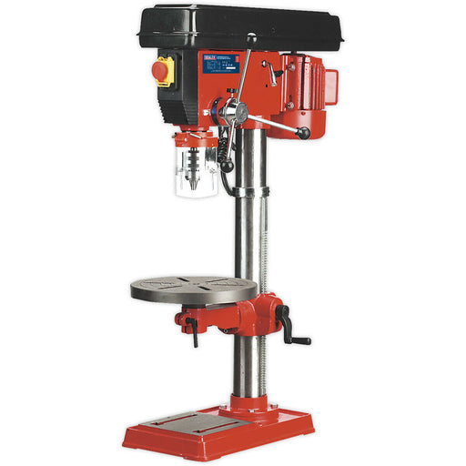 16-Speed Bench Pillar Drill - 650W Motor - 1070mm Height - Safety Release Switch Loops