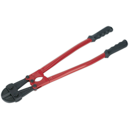 600mm Bolt Cropper - 10mm Jaw Capacity - Chromoly Steel Jaws - Rubber Grips Loops