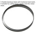 2400 x 12 x 0.6mm Bandsaw Blade Hardened Steel Teeth 10 TPI Wood Plastic Metal Loops