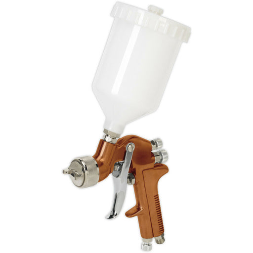 Adjustable Gravity Fed Paint Spray Gun / Airbrush - 1.3mm General Purpose Nozzle Loops