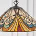 Tiffany Glass Hanging Ceiling Pendant Light Bronze Chain Down Lamp Shade i00121 Loops