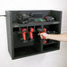 760mm Power Tool Storage Rack - Fitted Power Strip - Holds 4 Power Tools Loops