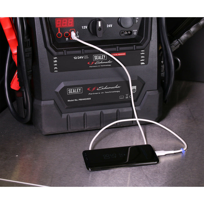 4600A Emergency Jump Starter - Car Battery Jump Start Charge - DEKRA Approved Loops