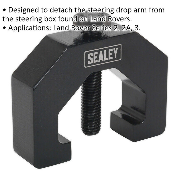 Steering Drop Arm Puller - 19mm Reach - 60.5mm Size - For Land Rover 2 2A 3 Loops