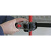 25mm x 3m Auto Retractable Ratchet Tie Down Hook Set - 600KG Van Travel Storage Loops