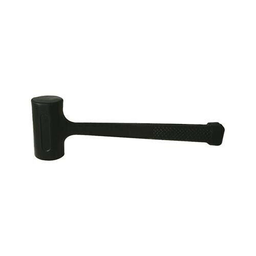 16oz Dead Blow Hammer Strike Action with No Rebound Easy Grip Handle Shaft Loops