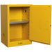 Flammable Substance Storage Cabinet - 585mm x 455mm x 890mm - 3-Point Key Lock Loops