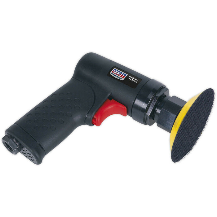 75mm PREMIUM AIR Orbital Sander - 1/4" BSP - Composite Lightweight Hook & Loop Loops