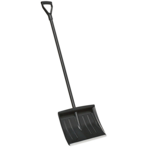 395mm Snow Shovel -  Forged Metal Shaft - Lightweight & Durable Snow Scoop Loops