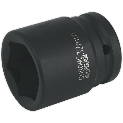 32mm Forged Impact Socket - 3/4 Inch Sq Drive - Chromoly Impact Wrench Socket Loops