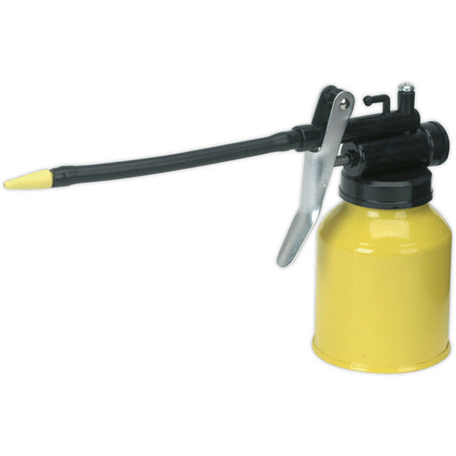 180ml Metal Oil Can - Flexible Spout - Trigger Operated -  High Pressure Spray Loops