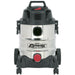 1250W Industrial Wet & Dry Vacuum Cleaner - 20L Stainless Steel Drum - 230V Loops