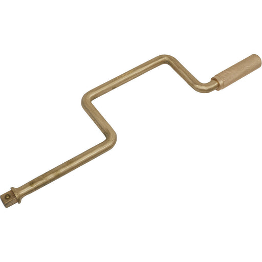 400mm Non-Sparking Speed Brace - 1/2" Sq Drive - Precision Cast - 360° Handle Loops