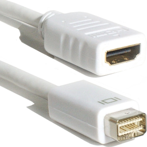 Mini DVI to HDMI Monitor Adapter Converter For Apple Macbook IMac PowerBook G4 Loops
