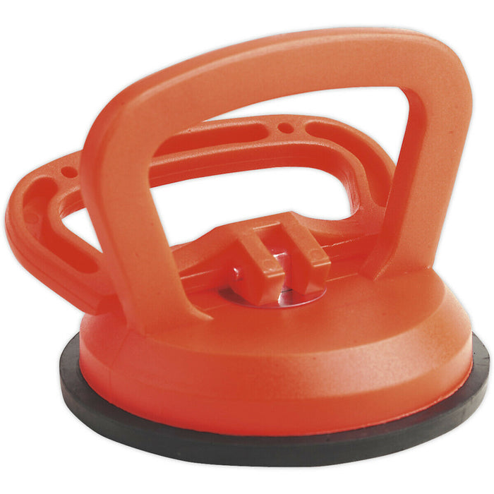 120mm Rubber Suction Gripper Tool - Single Head Locking Handle Holds Up To 25kg Loops