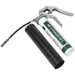 Pistol Style Screw-Type Grease Gun - Vacuum Suction - Flexible Extension Tube Loops