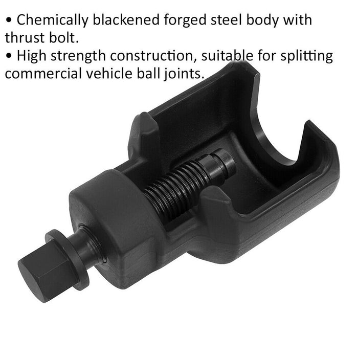 42mm Ball Joint Splitter - 62mm Jaw Capacity - Forged Thrust Bolt - Commercial Loops