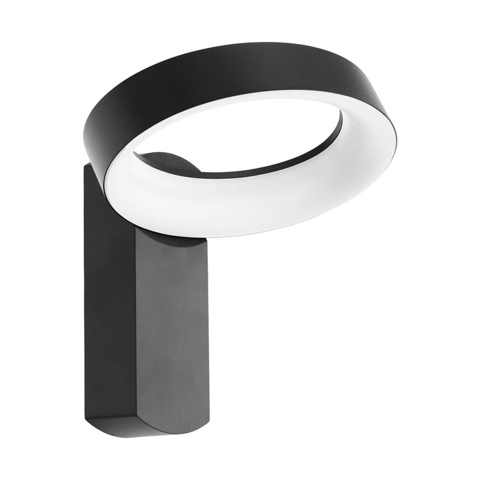 IP54 Outdoor Wall Light Anthracite Aluminium Hoop 3.3W Built in LED Lamp Loops