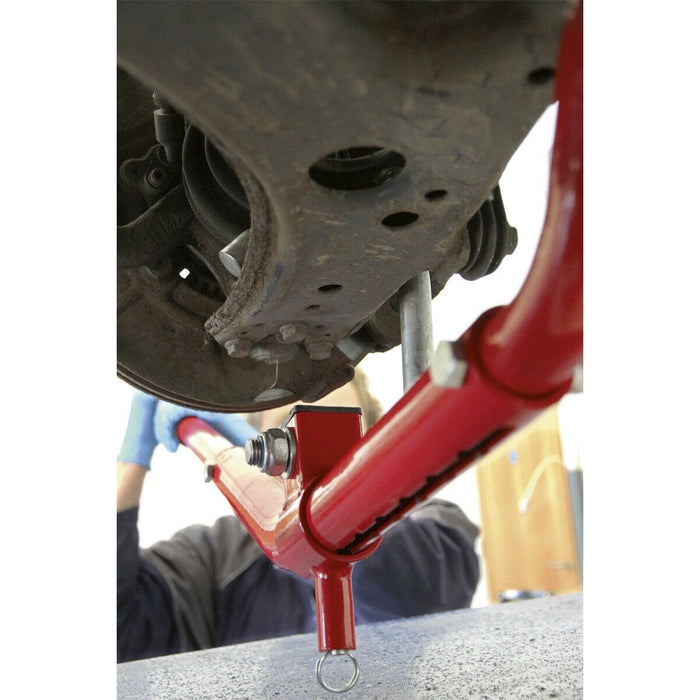 1210mm Suspension Arm Lever Bar - Left & Right Hand Adjustable Fulcrum Separator Loops