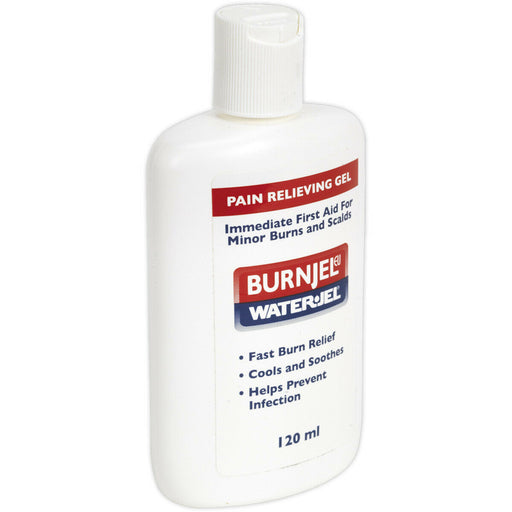 120ml Burn Relief Gel - Helps Prevent Infection - Fist Aid for Minor Burns Loops