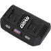 20V Dual Battery Charger for SV20 Series Lithium-ion Batteries - 230V Supply Loops