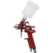 PREMIUM HVLP Gravity Fed Paint Spray Gun Airbrush - 0.8mm Touch Up Detail Nozzle Loops