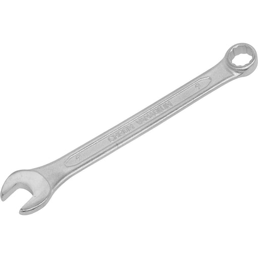 9mm Combination Spanner - Fully Polished Heads - Chrome Vanadium Steel Loops