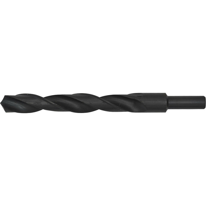 19 x 200mm HSS Roll Forged Blacksmith Drill Bit - Reduced Shank - 140mm Flute Loops