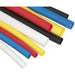 190 Piece Thin Wall Heat Shrink Tubing Assortment - 50mm Lengths - Mixed Colours Loops