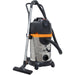 1200W Industrial Wet & Dry Vacuum Cleaner - 30L Bagless Stainless Steel Drum Loops