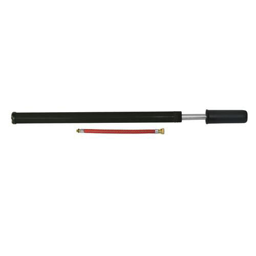 400mm x 22mm Diameter Bicycle Pump With 150mm Connector Hose Loops