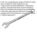 20mm Steel Combination Spanner - Long Slim Design Combo Wrench - Chrome Vanadium Loops