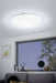 Flush Ceiling Light Colour White Shade White Plastic Bulb LED 22W Included Loops
