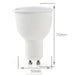 4x WiFi Colour Changing LED Light Bulb 4.5W GU10 Warm Cool White Dimmable Lamp Loops