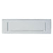Inward Opening Letterbox Plate 220mm Fixing Centres 255 x 80mm Polished Chrome Loops