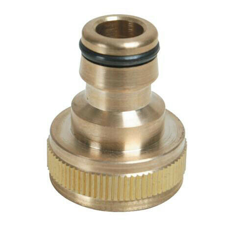 3/4" Inch BSP To 1/2" Inch Quick Connet BrassTap Connector Loops