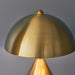Decorative Antique Brass Table Lamp - Inline Switch - Requires 60W E27 GLS Bulb Loops