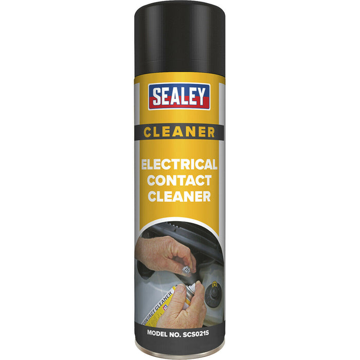 6 PACK 500ml Electrical Contact Cleaner - Quick Drying - Improves Conductivity Loops