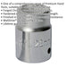 22mm Forged Steel Drive Socket - 3/4" Square Drive - Chrome Vanadium Socket Loops