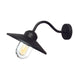 Outdoor IP44 Wall Light Sconce Black LED E27 60W Bulb Outside External d01606 Loops